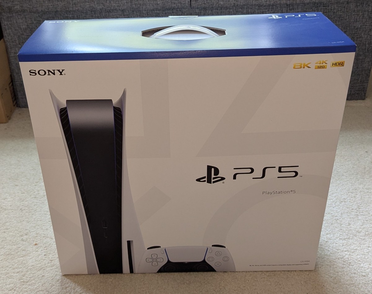 Sony PlayStation 5 PS5 Disc Console Low Firmware CFI-1115A Brand Sony PlayStation 5 PS5 Disc Console Low Firmware CFI-1115A Brand