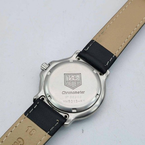 TAG HEUER 6000 series WH5213-K1 Date Navy Dial Automatic Men's Watch Used - Picture 9 of 10