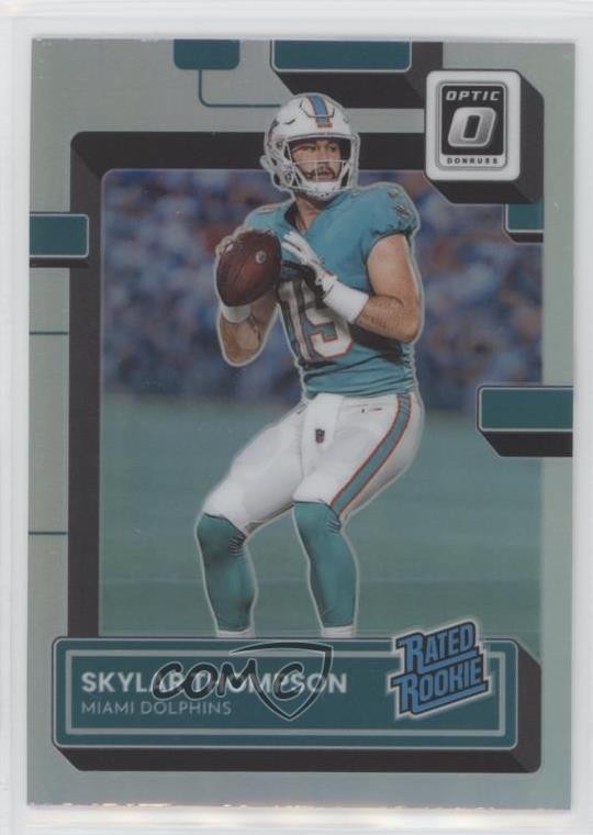 2022 Panini Donruss Optic Rated Holo Prizm Skylar Thompson #276 Rookie RC 19yg
