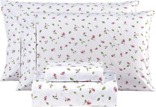 Full Sheets Set - 4 Pieces Soft Breathable Microfiber Bed Sheet Set -