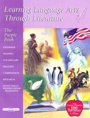 Learning Language Arts Through Literature: The Purple Book - VERY GOOD