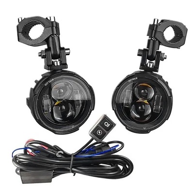 Mf7797 Spots Fari Led Supplémentaires Profondeur Royal Enfield Himalayan 450 411 - Photo 1/4