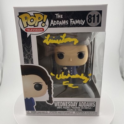 Funko Pop! Vinyl:Addams Family - (Inscribe)Wednesday Addams 811 sign Lisa Loring