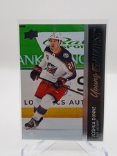 2021-2022 Upper Deck Series 1 218 Joshua Dunne Young Guns Rookie