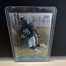 Topps 1998 Finest Fred Taylor Jacksonville Jaguars #141 Rookie Card NFL. rookie card picture