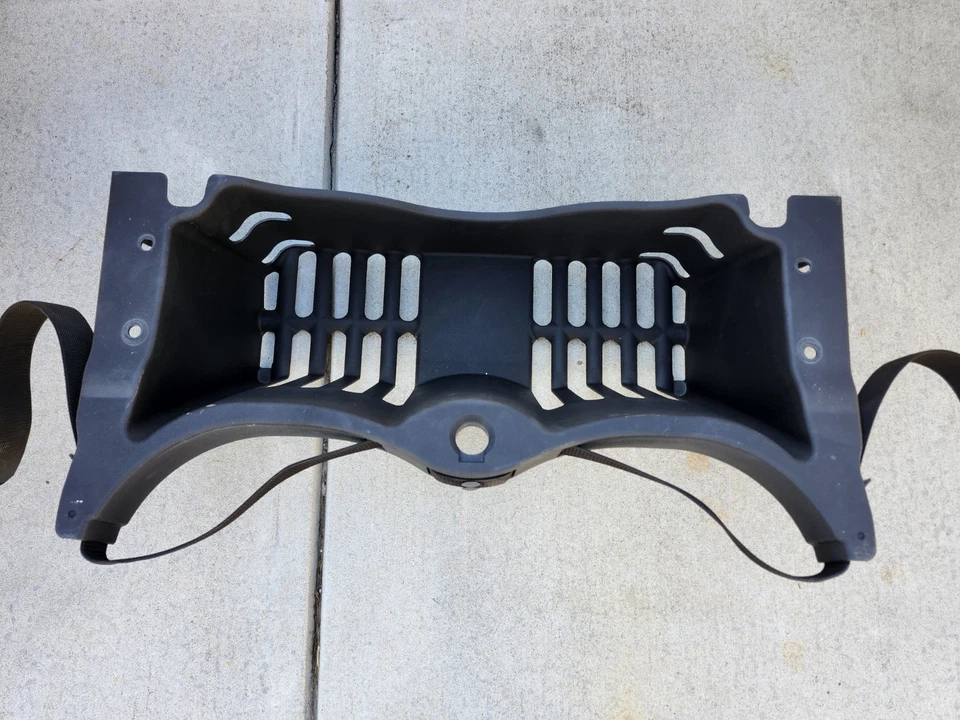 E Z GO RXV Golf Cart USED Bag Rack / Sweater Basket with Bag Straps 2008+ - Image 3 of 3