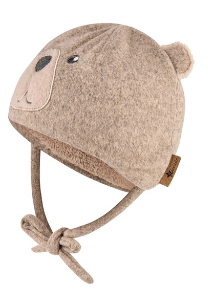 Sterntaler Jungen Beanie-MüTze BäR Braun Mel GrößE 41-image