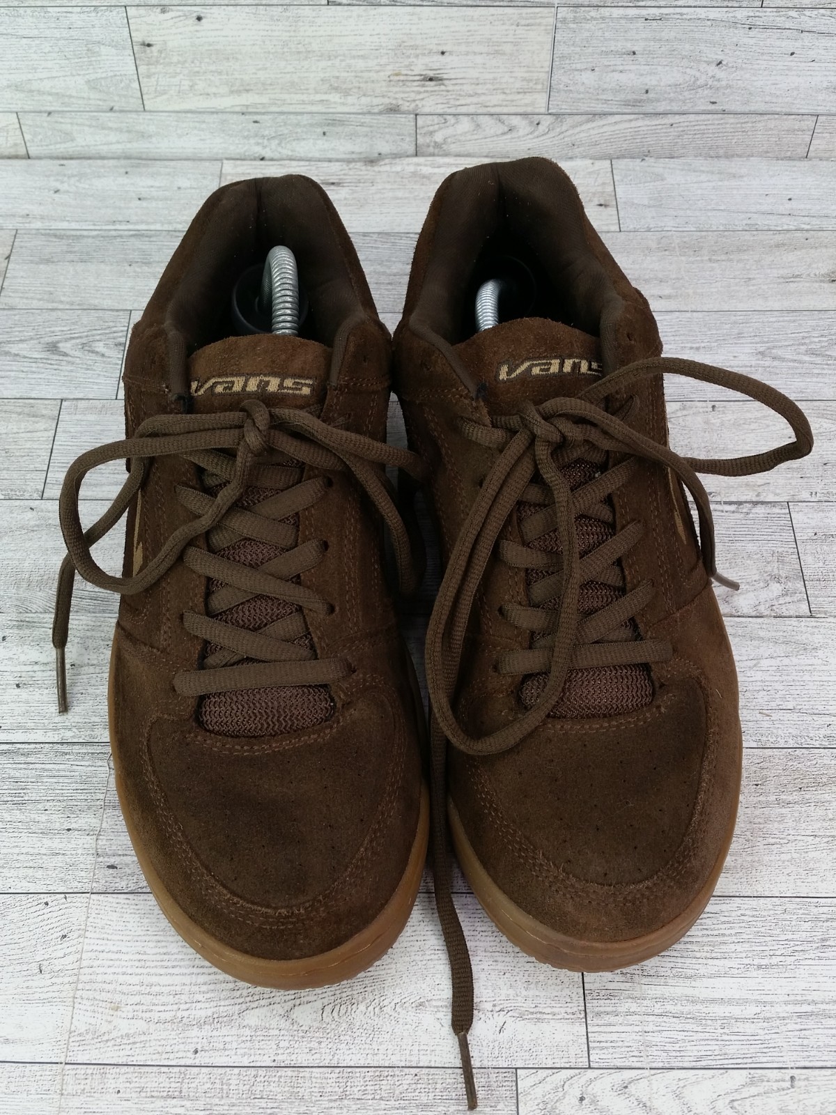 Men's Vintage 2003 Y2K Brown Vans Westchester Skate Shoes Sneakers Size 10 thumbnail 4