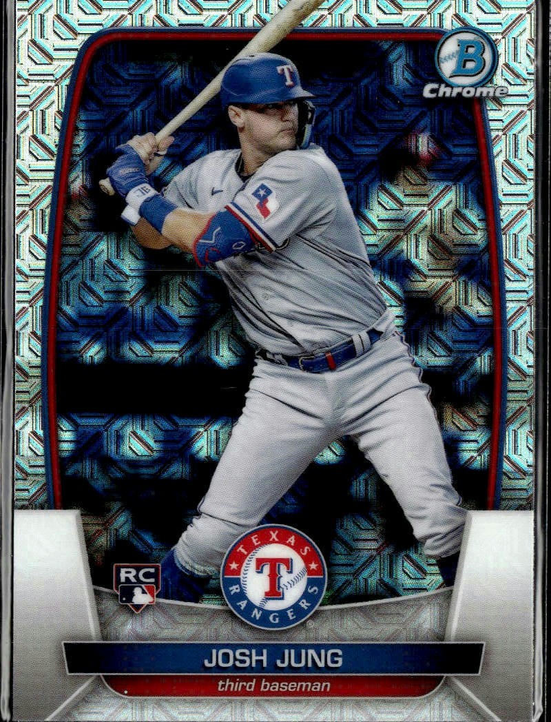 2023 Bowman #43 Josh Jung Mojo Refractors