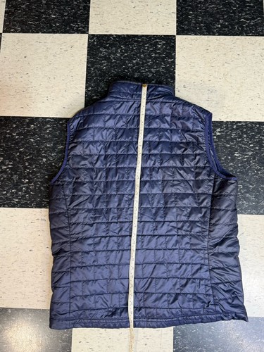 Patagonia Nano Puff Vest Men's XL Navy Blue Primaloft Puffer - Picture 7 of 8