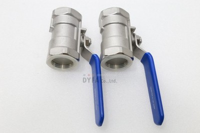 Lot of 2 LEADTEK NIB EADEK 25A 1 inch Material 304 Ball Valve VLV-I-2033=9J12