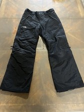 The North Face Women's HYVent Snow Pants size M black adjustable waist w/ vents