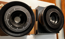 Two Airequipt Circular Magazine Slide Carousels That Hold 100 Slides In Each