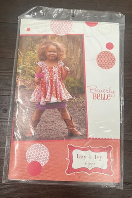 Izzy & Ivy Designs Beverly Belle Girls Top Pattern Sz 1-14 Uncut