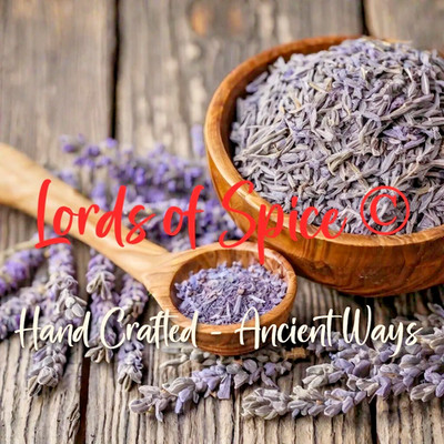 Lavender Flower French Organic Buds Dried ~ Lavandula x Intermedia - Herbal USA