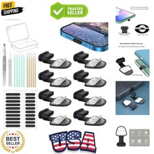 8PCS USB Type C Anti Dust Plugs Cover, C-Type Port Dust Plug, USB C Dust Cove...