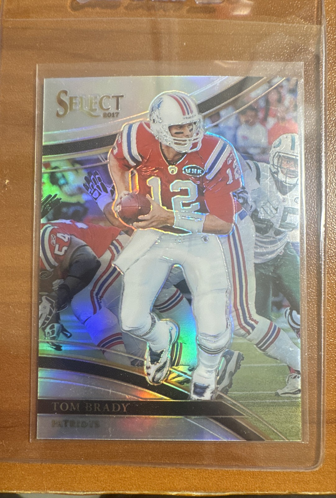 2017 Panini Select - Field Level Tom Brady #286 Silver Prizm