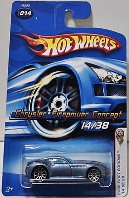 Hot Wheels 2006/014 - First Editions 14/38 - Chrysler Firepower Concept /K37