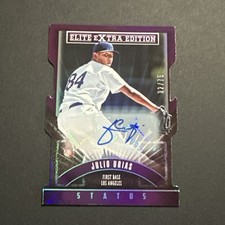 Julio Urias 2015 Panini Elite Extra Edition #136 Status Autograph - 32/75