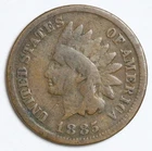 1885 1c Indian Head Cent - RAW - Nice IHC Penny