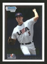 Phillip Pfeifer lll 2010 Bowman Chrome #USA-13 USA Stars