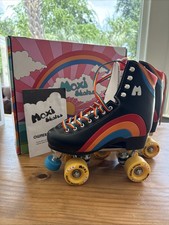 Moxi Rainbow Roller Skates Size 6 Brand New
