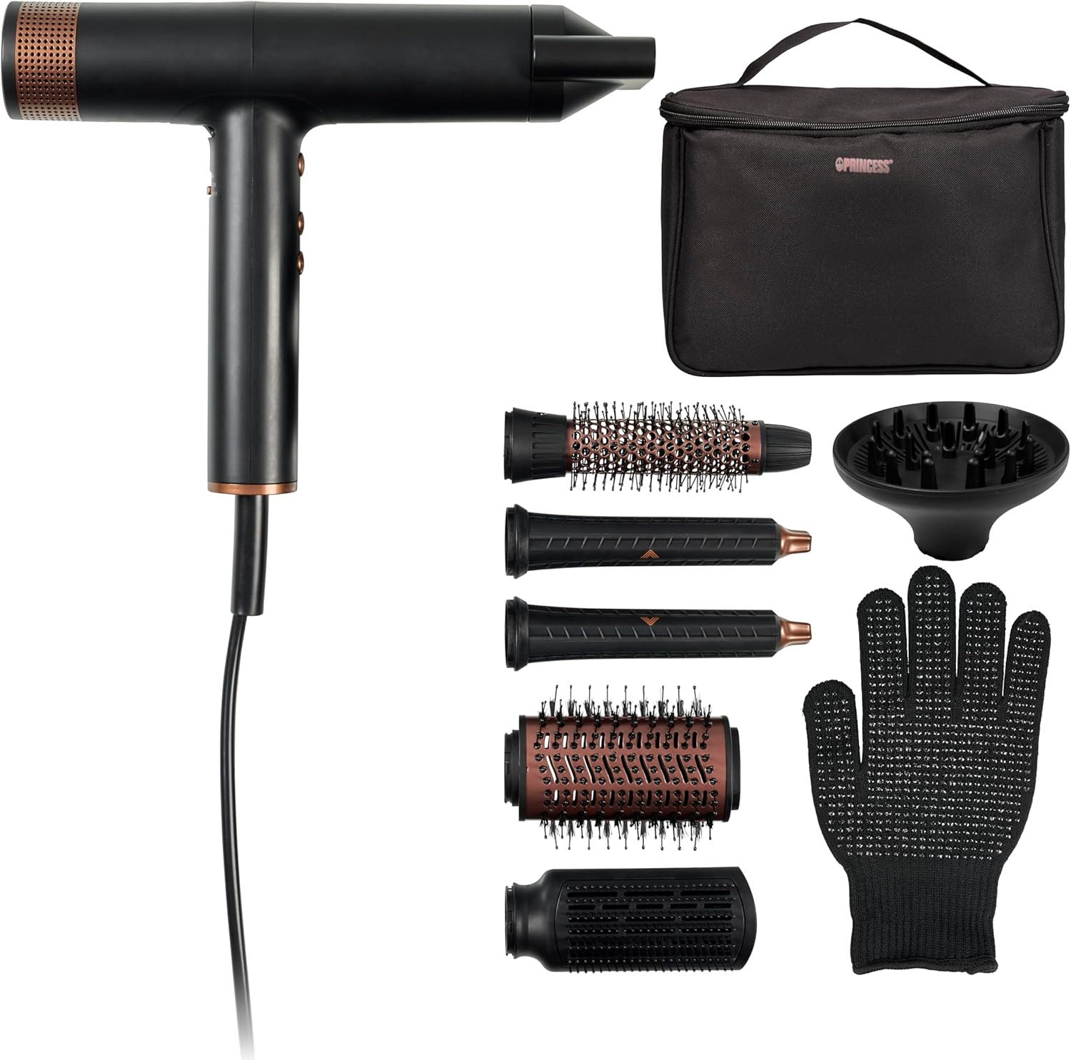 Airstyler Pro 7-in-1: Spazzola Aria Calda Ionica Professionale