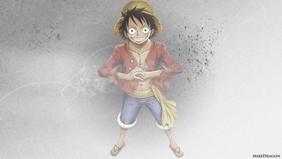 Playmat Desk Mat Anime one piece boys hat smiling looking at viewer dark Play