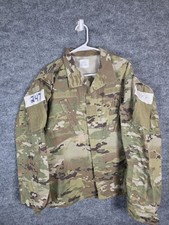 Army Combat Uniform Jacket Mens Medium Short OCP Multicam Camo Military Bethel