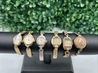 Lot 6 Vtg 10k-GF Watches – Hamilton Timex Broadway Julca Belforte Parts/Repair