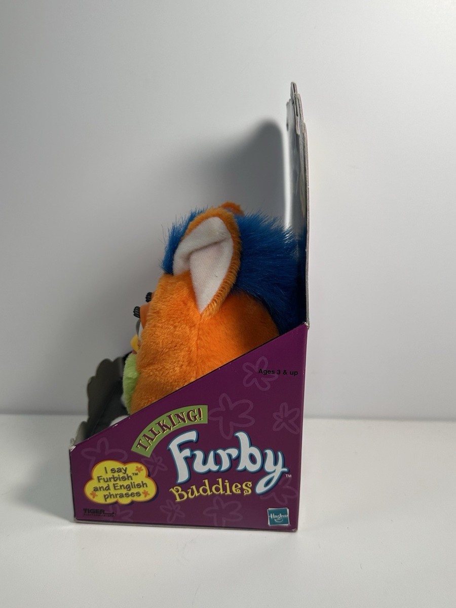 1999 Talking Furby Buddies Hasbro Tiger Original Collectible