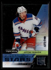 2020-21 Upper Deck Synergy Exceptional Stars Artemi Panarin New York Rangers
