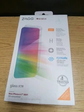 2 ZAGG InvisibleShield XTR D3O Glass Screen Protector for iPhone 13 Pro Max/14+