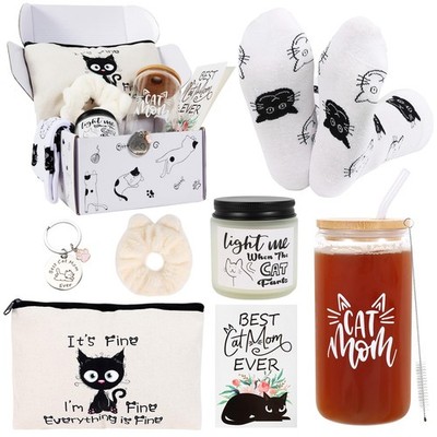 LiYiQ Cat Lover Gifts for Women - Mom Gifts, Crazy M, Themed 