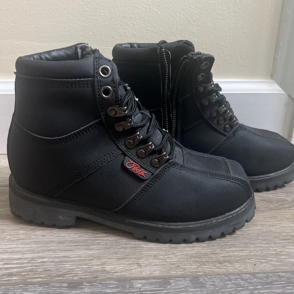 BOTAS DE MOTOCICLETA FEMININAS JOE ROCKET PRETAS Tamanho 6 - Imagem 4 de 4