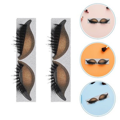  5 Pairs Eyelash Stickers Lazy Eyeshadow Patch Makeup with Lashes