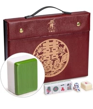 Yellow Mountain Imports Professional Chinese Mahjong Game Set, "Standard"