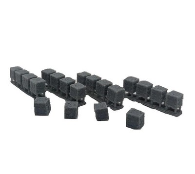 N Scale 1/160 Crushed Scrap Flat Car Load N9002 | Whistle Stop Models