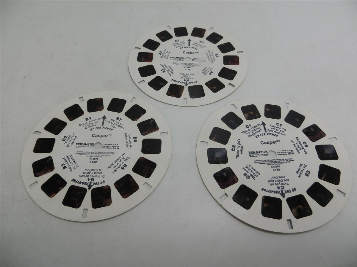 ビューマスター キャスパー 3D View master casper Casper The Ghost Face Viewer View-Master Model L 3D Gift Box