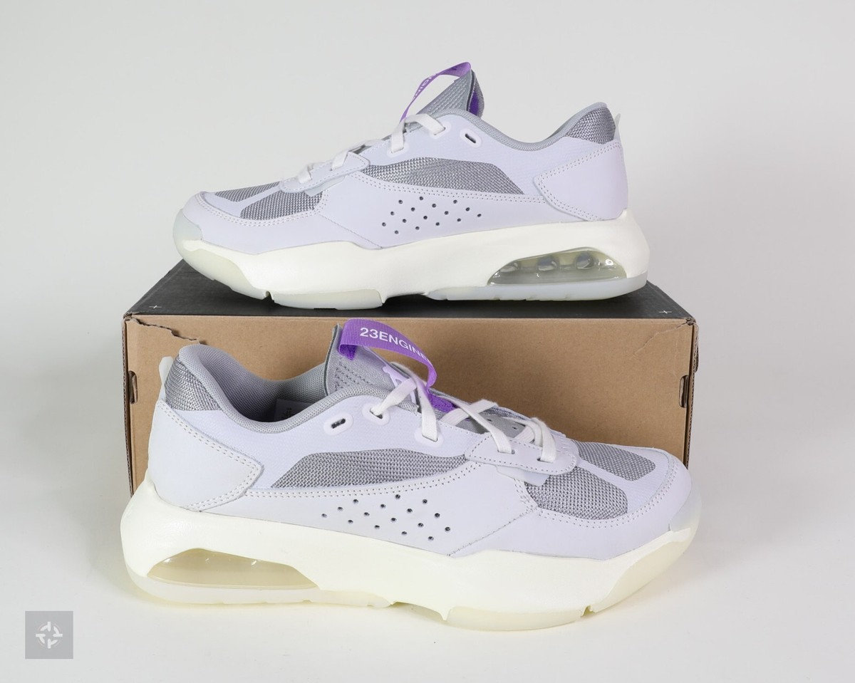 Nike Jordan Air 200E Grey Coconut Milk Purple Shoes Men's
