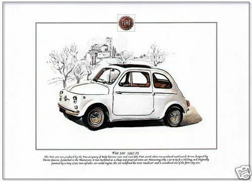 Manuali di assistenza e riparazione 500 per l'auto per Fiat