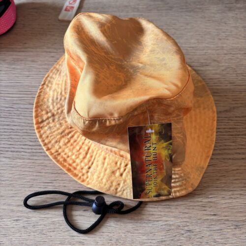 Supernatural Bucket Hat Floppy Sun Anti Sam Dean Anti-Possession Limited Edition - Picture 2 of 3
