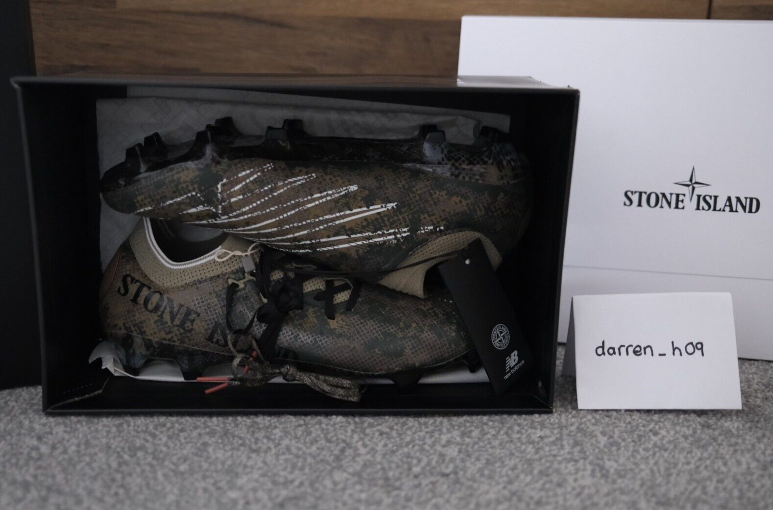 stone island football boots cost