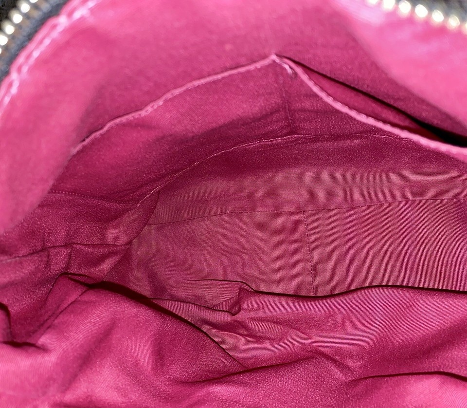 Coach Black Pebbled Leather Hobo Shoulder Bag Handbag Free Scarf & Bag