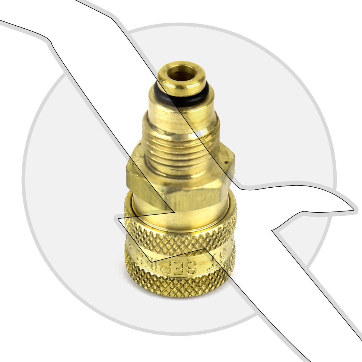 Mercruiser Marine Motor Engine Quick Connect Fitting 22-865415 | eBay