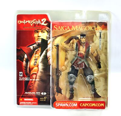 Onimusha 2 Samurai's Destiny SAIGA MOGOICHI Video Game Figure McFarlane 2002
