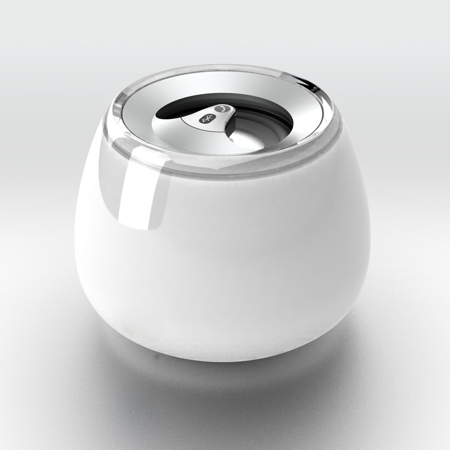 Mini enceinte Bluetooth rose design Apple pour amplifier le son faible de votre portable