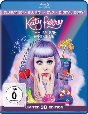 KATY PERRY: PART OF ME 3D SUPERSET  3 BLU-RAY NEU