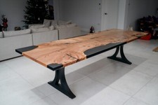 Luxury bespoke dining table. Walnut, Oak, Elm, Monkey Pod (12-14 seater)