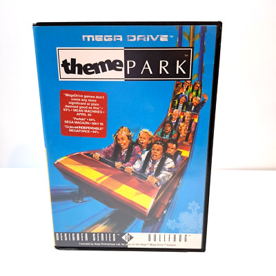Theme Park - SEGA Mega Drive (mit OVP) - PAL - Bullforg - 1995 - 12226115